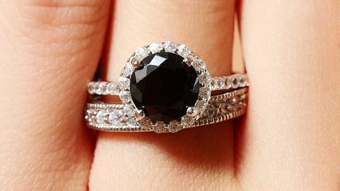 black diamonds wedding ring Everything You Need to Know about Wedding Rings - 4