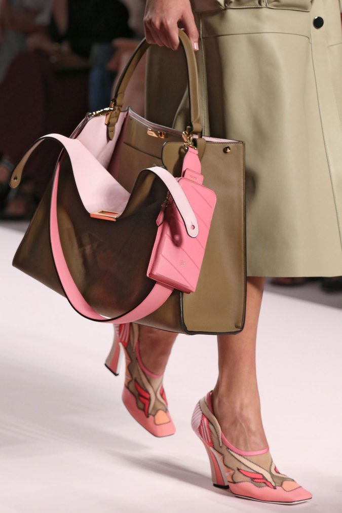 fall winter accessories 2020 square toe shoes handbag Fendi 65+ Hottest Winter Accessories Fashion Trends - 19