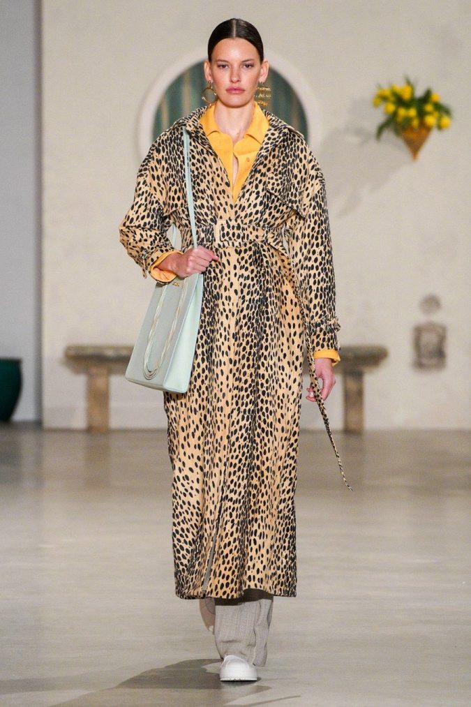 fall winter fashion 2020 animal printed coat Jacquemus Top 10 Winter Fashion Predictions and Trends - 23