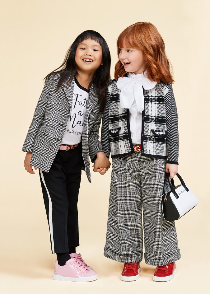 fall winter fashion 2020 checked blazers pants dolce and gabbana 15 Cutest Kids Fashion Trends for Winter - 13