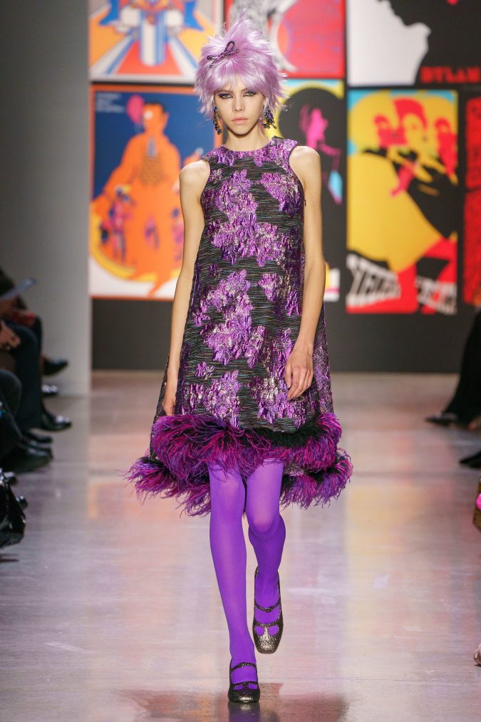 fall winter fashion 2020 floral dress Anna Sui 120+ Lovely Floral Outfit Ideas and Trends for All Seasons - 28