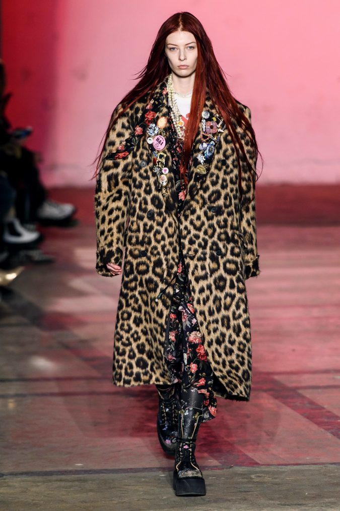 Top 10 Winter Fashion Predictions and Trends 39 fall winter fashion 2020 floral inner animal printed coat R13 Top 10 Winter Fashion Predictions and Trends - 39