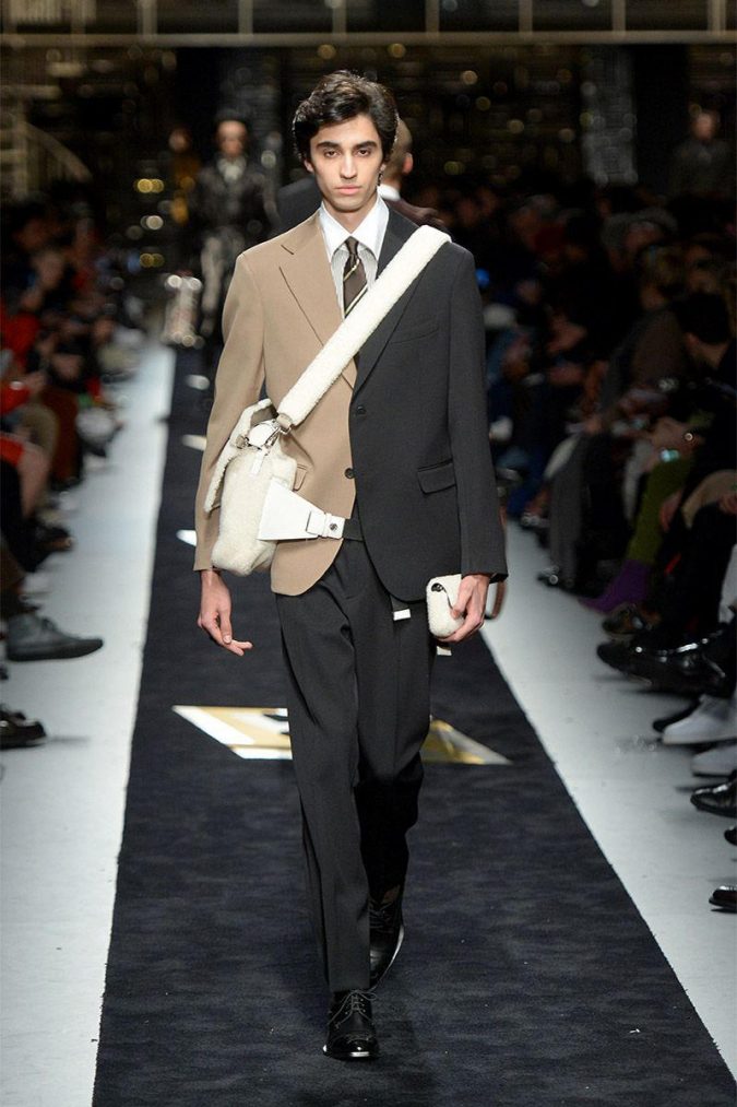 Top 10 Winter Fashion Predictions and Trends 14 fall winter fashion 2020 half and half suit Fendi Top 10 Winter Fashion Predictions and Trends - 14