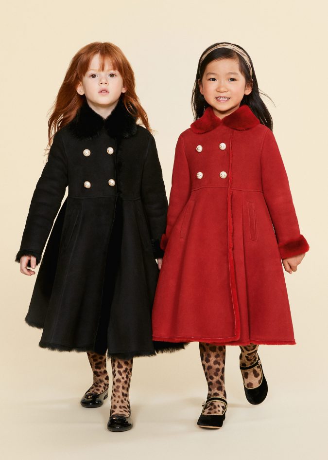 fall winter fashion 2020 kids coats dolce and gabbana 15 Cutest Kids Fashion Trends for Winter - 21