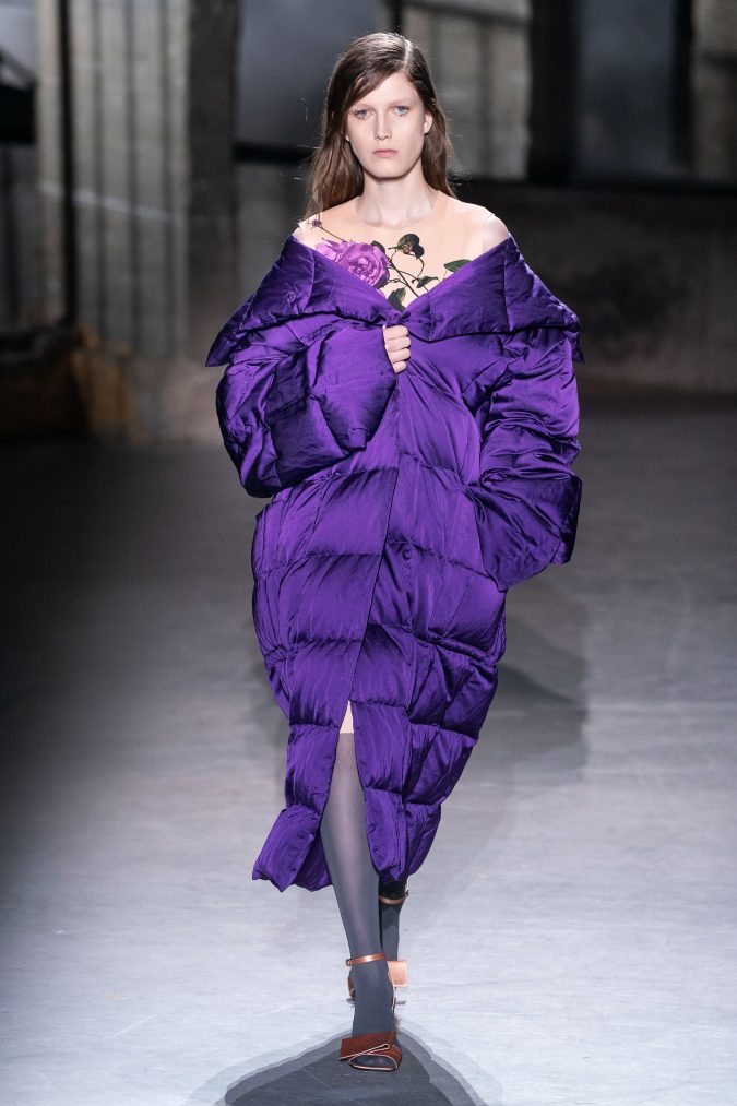 fall winter fashion 2020 puffer coat Dries Van Noten 1 Top 10 Fashionable Winter Fashion Outfit Ideas for Teens - 15