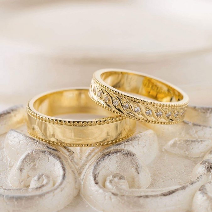 matching wedding rings Everything You Need to Know about Wedding Rings - 16