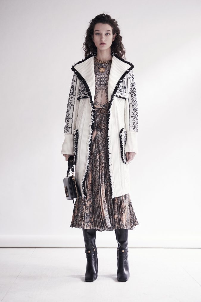 Top 10 Winter Fashion Predictions and Trends 38 pre fall 2019 pleated dress coat roberto cavalli Top 10 Winter Fashion Predictions and Trends - 38
