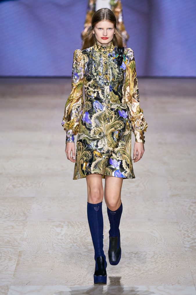 spring summer fashion 2020 floral dress Louis Vuitton 120+ Lovely Floral Outfit Ideas and Trends for All Seasons - 97