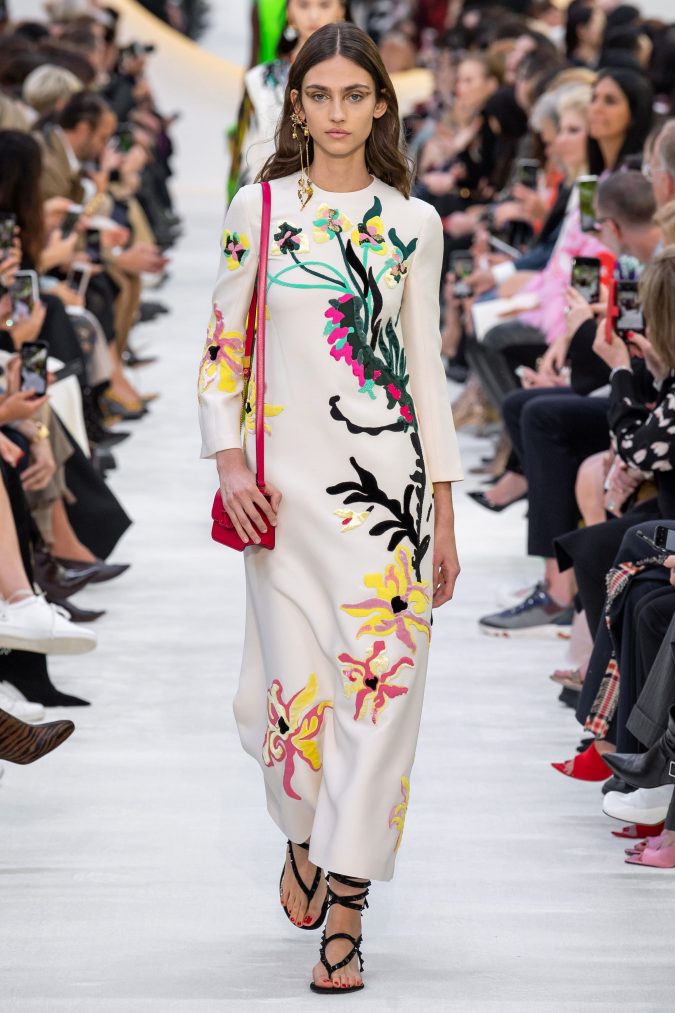 spring summer fashion 2020 floral dress valentino 120+ Lovely Floral Outfit Ideas and Trends for All Seasons - 86