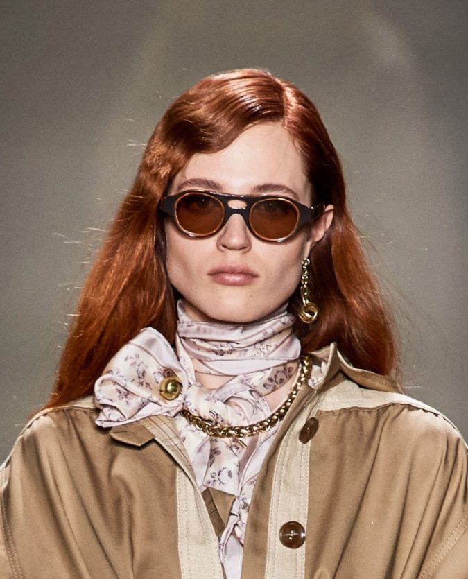 two-textures-weavy-bangs-fall-2020-Zimmermann-675x835 Top 20 Hottest Winter Hairstyles for Women in 2022