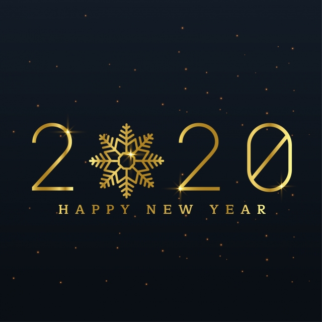 2020 happy new year greeting card 75+ Latest Happy New Year Greeting Cards - 16