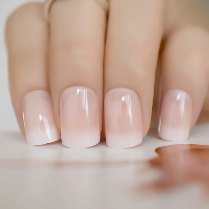 Beige-Gradient-French-Manicure-Natural-looking-Nails-675x675 Top 10 Lovely Nail Polish Trends for Next Fall & Winter