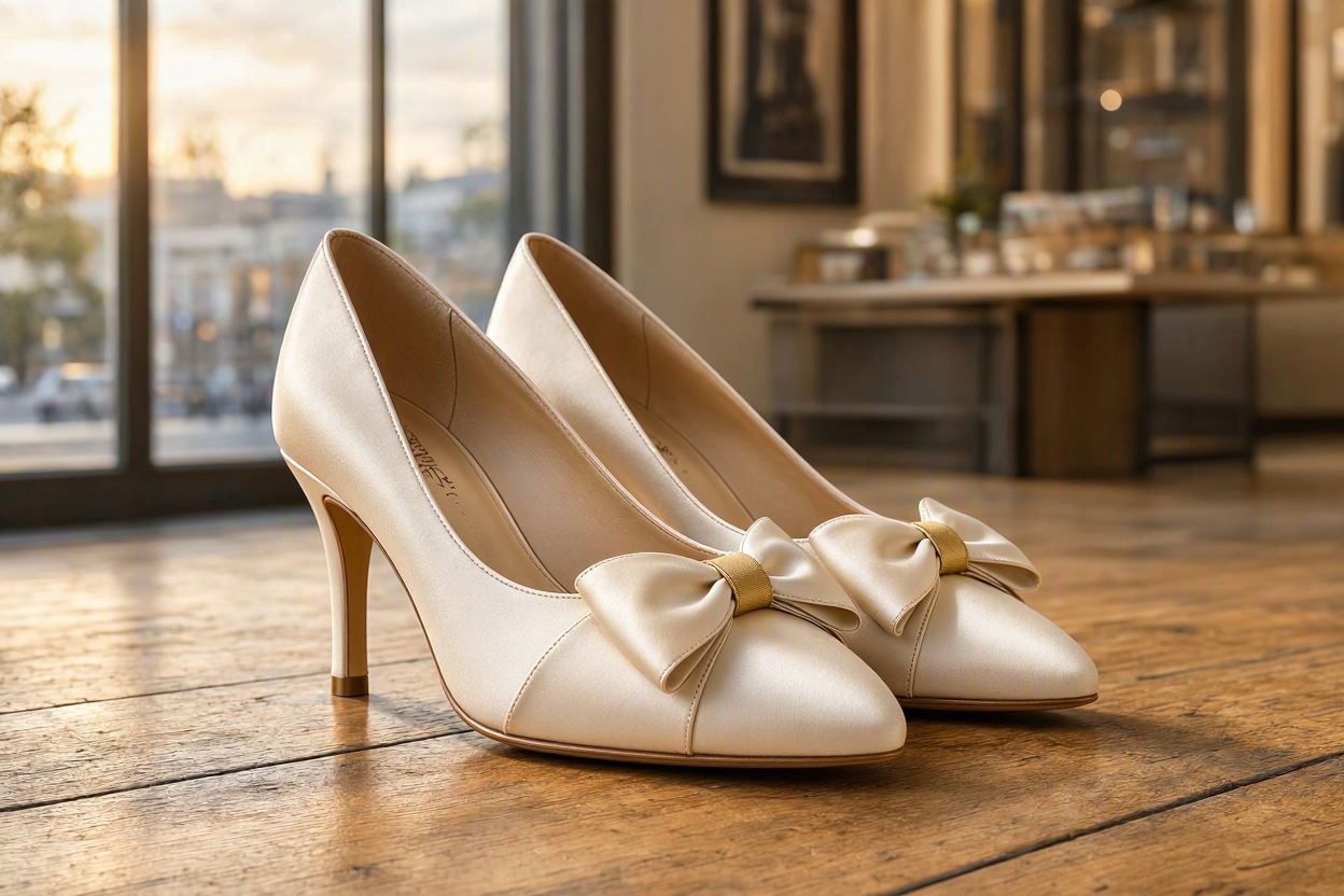 Elegant Collection Of High-Heeled Shoes For Women 14 Bow Detail High Heels Elegant Collection Of High-Heeled Shoes For Women - 14