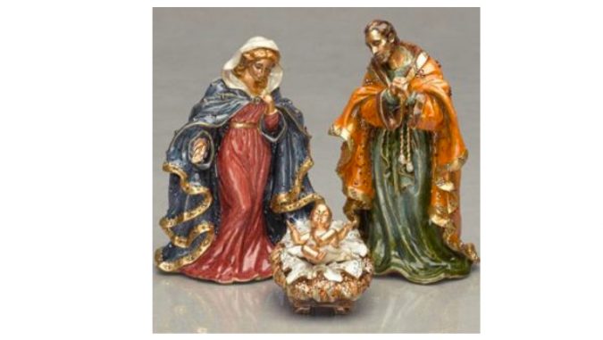 Christmas decoration Nativity Set Swarovski 1 Top 15 Most Expensive Christmas Decorations - 9