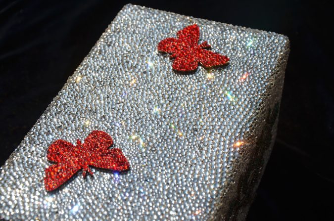 Christmas decoration Rebekah Chol Swarovski wrapping paper Star Mail Top 15 Most Expensive Christmas Decorations - 11