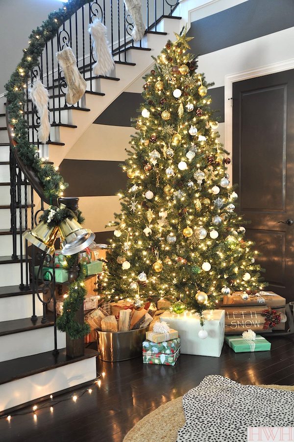 Christmas decoration faux fur stockings 6 50+ Hottest Christmas Decoration Ideas - 17