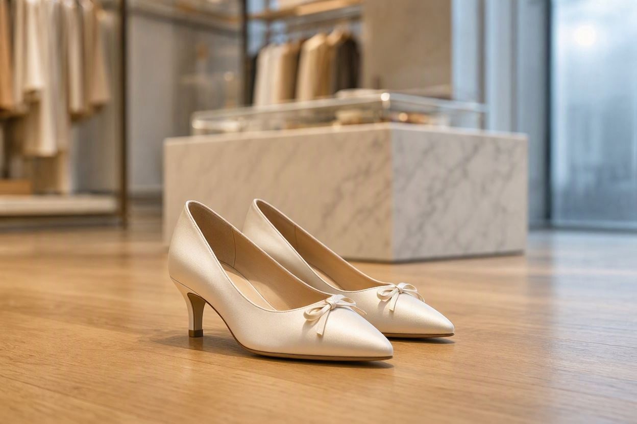 Elegant Collection Of High-Heeled Shoes For Women 8 Elegant Kitten Heel Pumps Elegant Collection Of High-Heeled Shoes For Women - 8