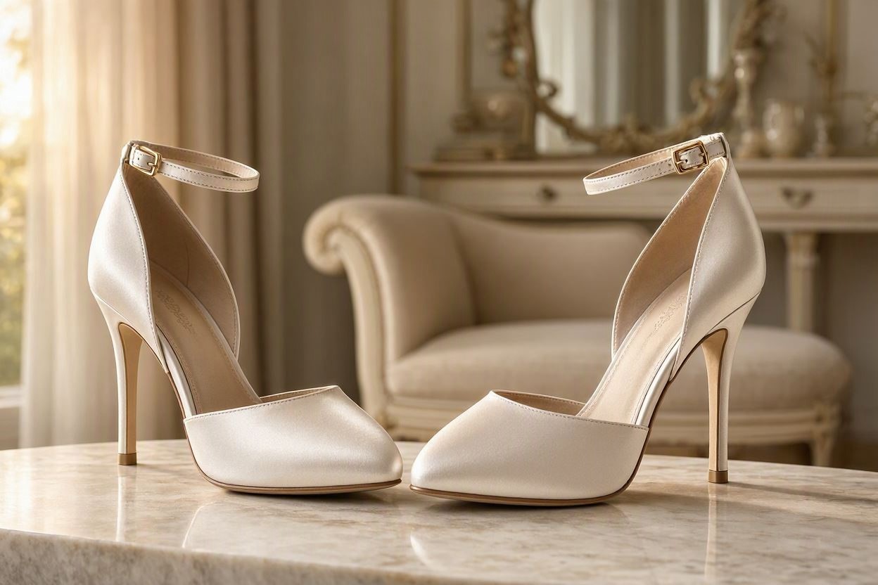 Elegant Collection Of High-Heeled Shoes For Women 5 Satin Evening Heels Elegant Collection Of High-Heeled Shoes For Women - 5
