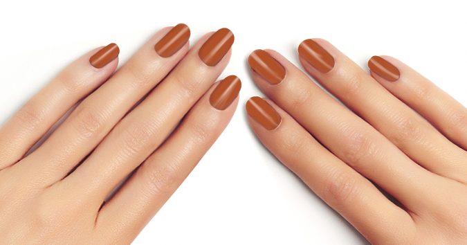 Top 10 Lovely Nail Polish Trends for Next Fall & Winter 4 Spice nails Top 10 Lovely Nail Polish Trends for Next Fall & Winter - 4