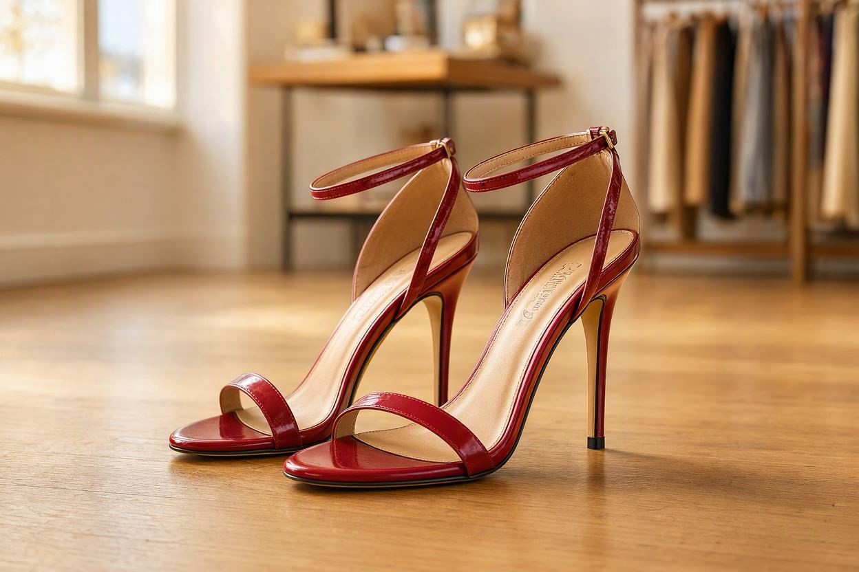 Elegant Collection Of High-Heeled Shoes For Women 10 Strappy Stiletto Sandals Elegant Collection Of High-Heeled Shoes For Women - 10