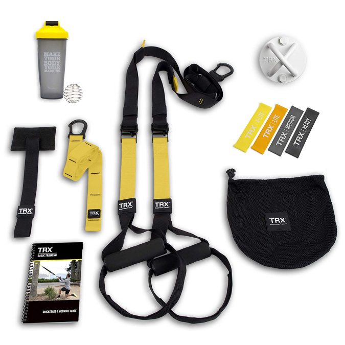 TRX all in one home gym bundle Top 15 Best Home Gym Equipment to Get Fit - 29