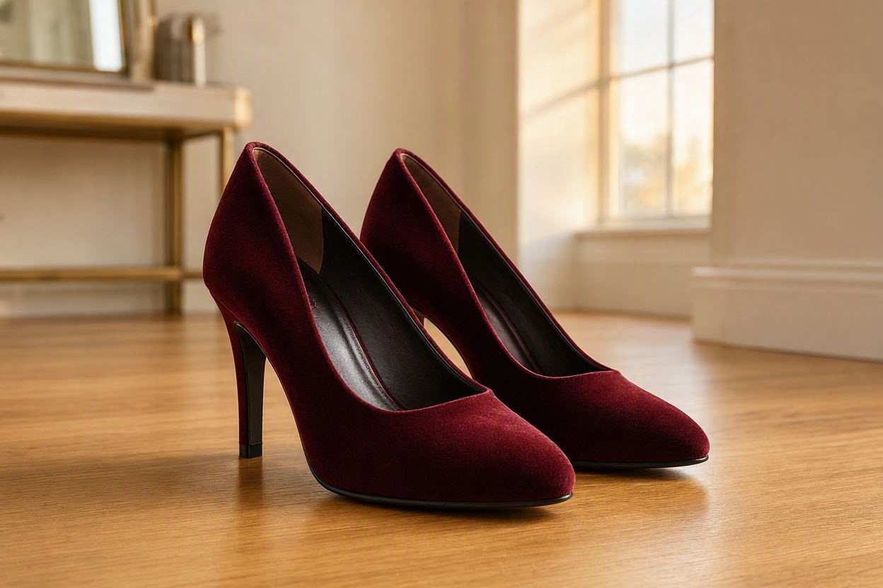 Elegant Collection Of High-Heeled Shoes For Women 13 Velvet High Heeled Pumps Elegant Collection Of High-Heeled Shoes For Women - 13