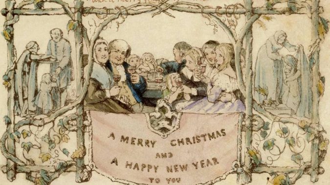 Victorian Christmas card Top 15 Most Expensive Christmas Decorations - 12