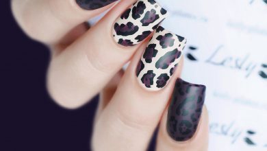 animal prints nail art 2 1 Top 10 Lovely Nail Polish Trends for Next Fall & Winter - 4