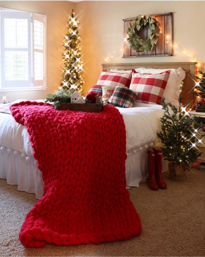 bedroom christmas decoration 3 50+ Hottest Christmas Decoration Ideas - 54