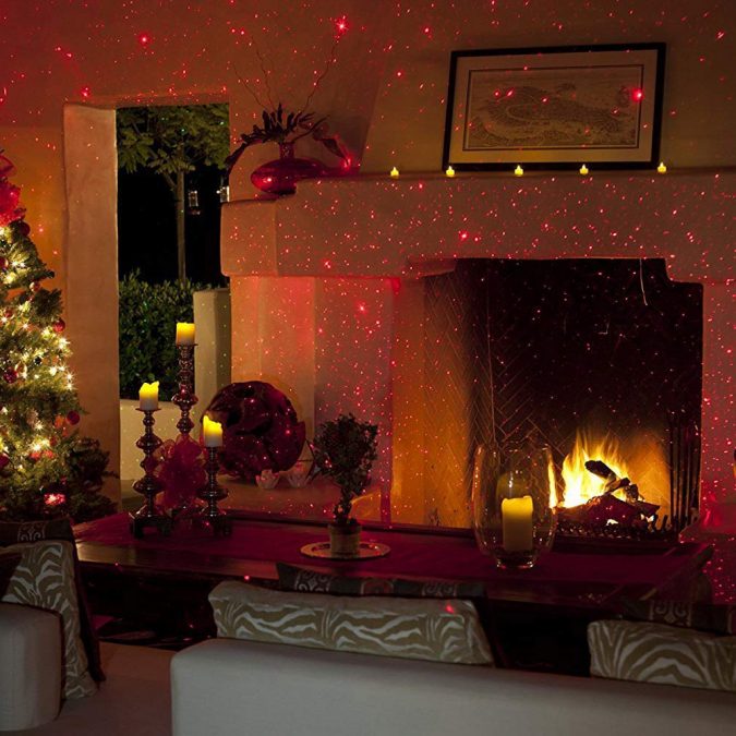 christmas decoration Laser lighting 50+ Hottest Christmas Decoration Ideas - 43