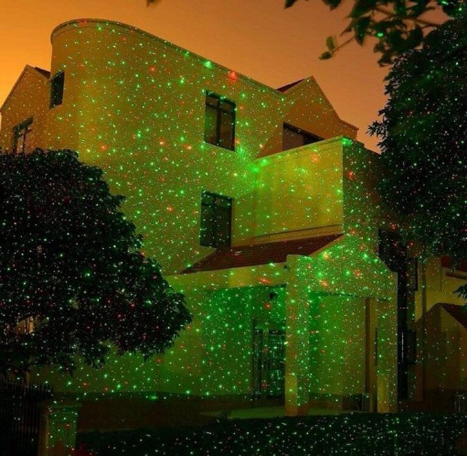 christmas decoration Laser lights 2 50+ Hottest Christmas Decoration Ideas - 42