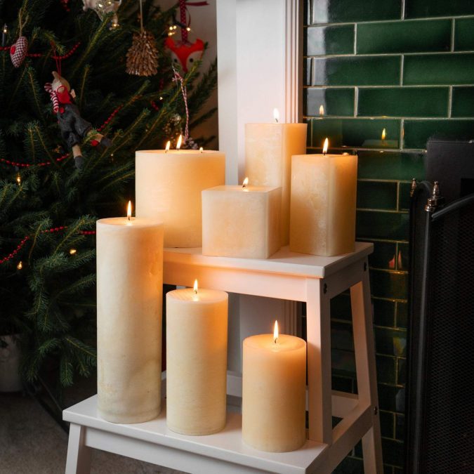 christmas decoration scented candles 50+ Hottest Christmas Decoration Ideas - 12
