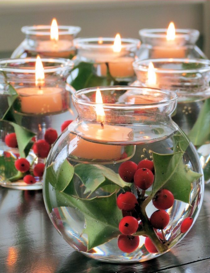 christmas decoration tea lights 2 50+ Hottest Christmas Decoration Ideas - 3