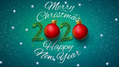 christmas new year greeting card 2020 75+ Latest Happy New Year Greeting Cards - 8