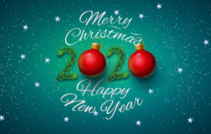 christmas new year greeting card 2020 75+ Latest Happy New Year Greeting Cards - 32