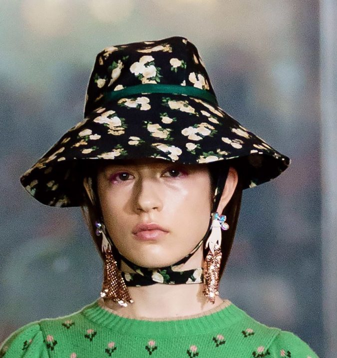 fall-winter-fashion-2020-bucket-hat-Nina-Ricci-3-675x717 Top 10 Elegant Women’s Hat Trends For Winter 2022