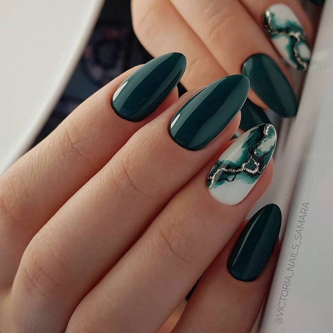 green-nails-675x675 Top 10 Lovely Nail Polish Trends for Next Fall & Winter