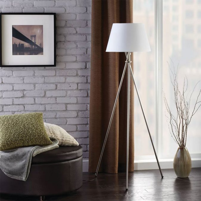 home decor 2020 floor lamp exposed bricks Top 10 Decor Trend Forecasts for Winter - 27