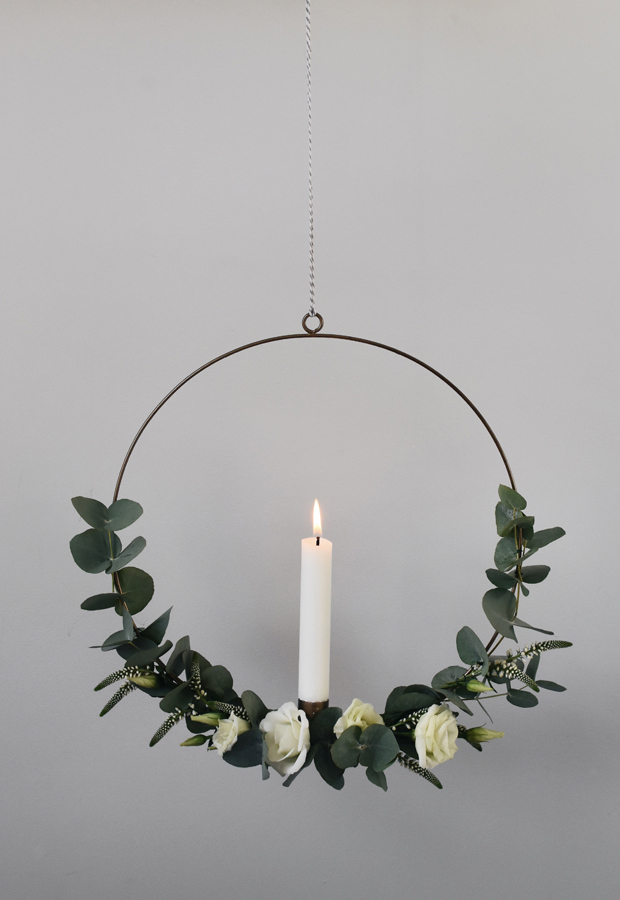 minimalist christmas garland wreath 3 50+ Hottest Christmas Decoration Ideas - 49