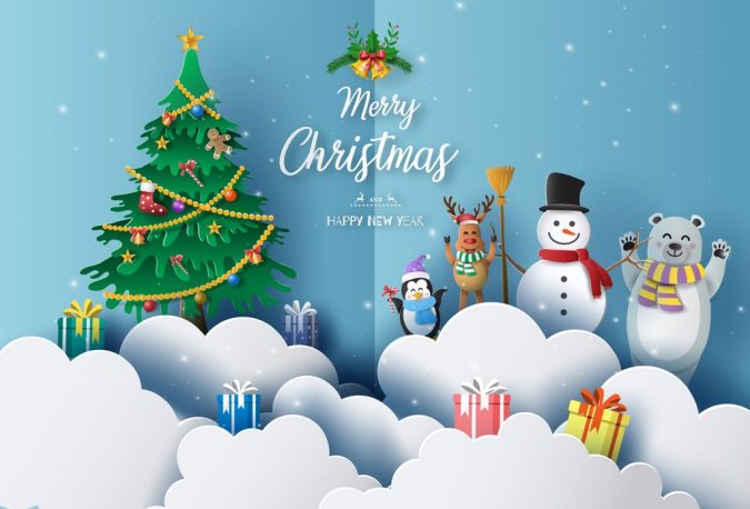 75+ Latest Happy New Year Greeting Cards 72 new year winter cartoon greeting card 2020 75+ Latest Happy New Year Greeting Cards - 72