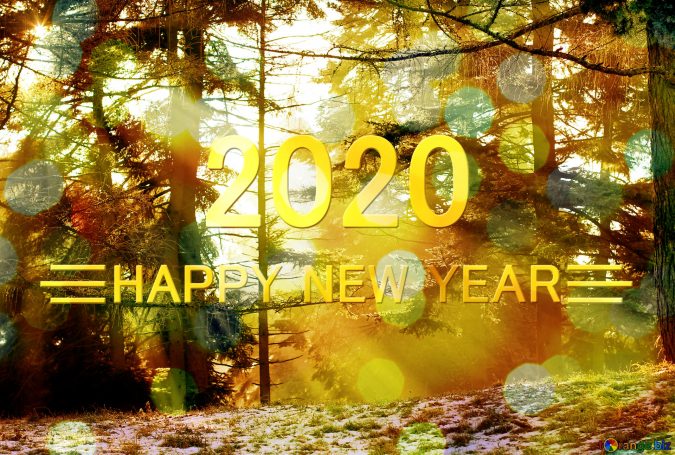 75+ Latest Happy New Year Greeting Cards 9 new year woodland greeting card 2020 75+ Latest Happy New Year Greeting Cards - 9