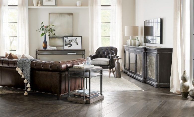 winter home decor leather furniture Top 10 Decor Trend Forecasts for Winter - Winter home decor trends 1