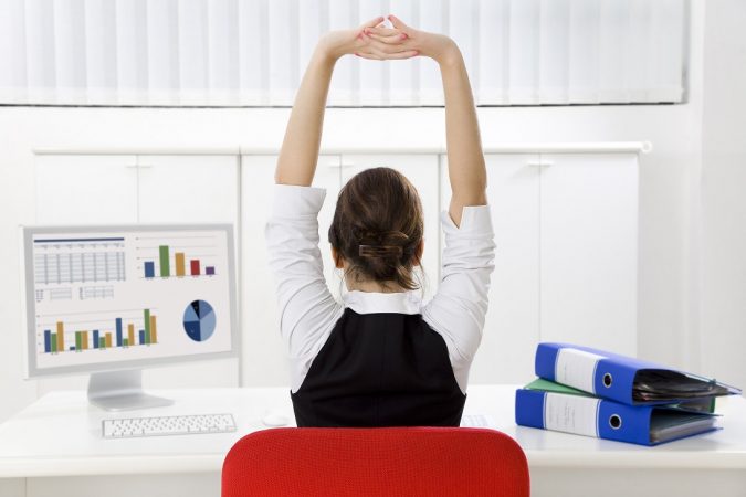 stretching-675x450 7 Simple Ways to Manage Pain at Work