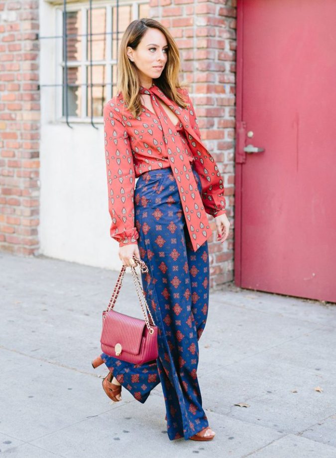 women patterned outfit How to Dress for a Day Out in New York City - 4
