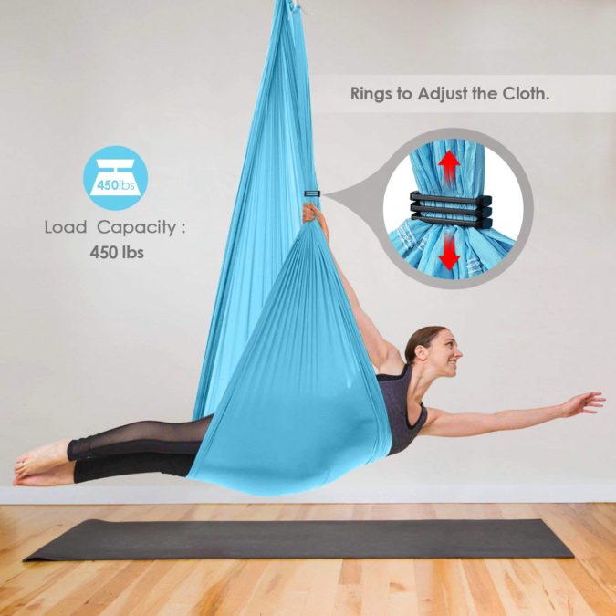 INTEY Aerial Yoga Swing. Best 25 Thank You Gift Ideas for Your Personal Trainer - 12