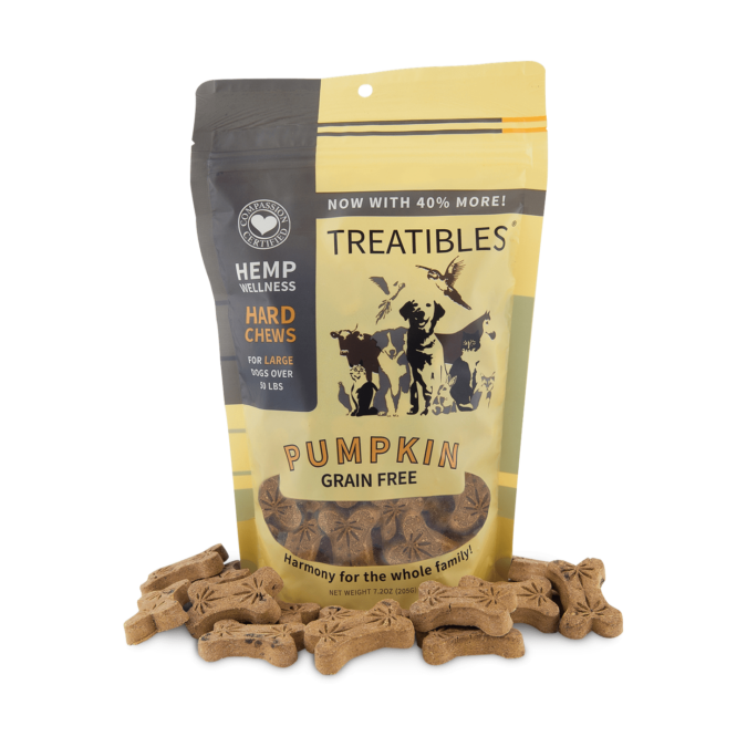 10 of Best CBD Treats for Pets 11 Treatibles Hemp Oil Pet Chews 10 of Best CBD Treats for Pets - 11