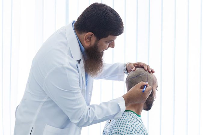 Tunio-Aesthetics-DHCC-hair-transplant-2-675x450 Best 10 Hair Transplant Clinics in Dubai