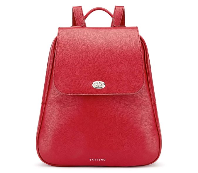 Tusting Eliza Large Ruby backpack 1 15 Most Creative Handbag Designers in the UK - 5
