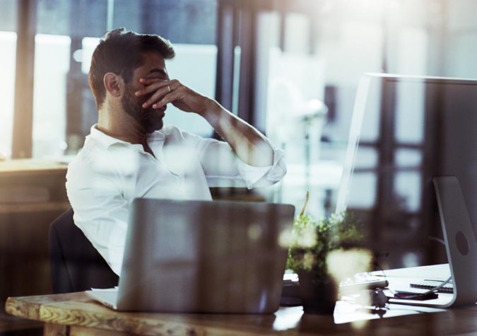 Healthy Alternatives: Why CBD Oil Is Worth Your Time and Money 5 laptop man working stress Healthy Alternatives: Why CBD Oil Is Worth Your Time and Money - 5