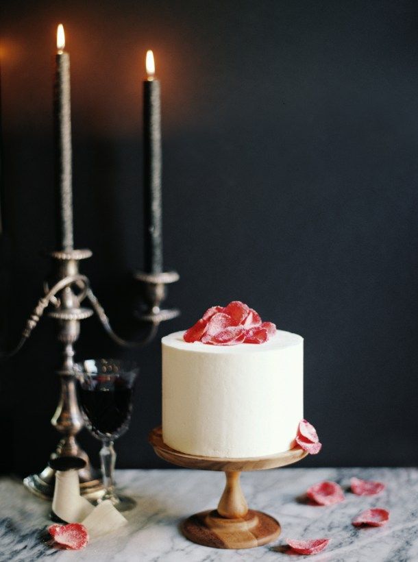 vanilla rose cake. 2 30+ Most Creative Valentine’s Day Ideas & Trends - 20